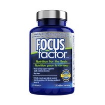 (캐나다 직송) 포커스팩터 두뇌건강 집중력 향상 FOCUS factor 150정 2통, 2