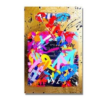 파티룸 렌탈스튜디오 꽃병 Paris Perfume Bottle Graffiti Poster Modern Wall Art Canvas Painting Flower Animal Pri, [09] 80x120cm no frame, [06] W45486