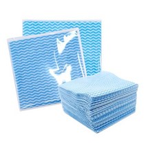 DF/물결행주(포장/반포장100장)/행사/홍보/판촉용행주, 본상품선택, 대(완포장100장)