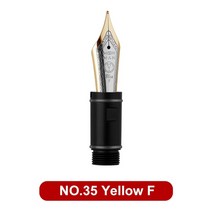 만년필선물 만년필 majohn p136 황동 렌치 특수 분해 도구 피스톤 어셈블리 펜촉 diy 수리 어셈블리 청소 수정 독일 no.35 펜촉, 35호 옐로우에프