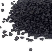 컬러 스톤 블랙 500g/색돌 칼라 자갈 스톤 어항 화분, 단품