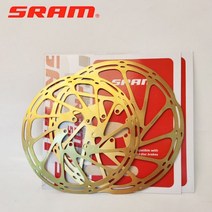 자전거 mtb 산악 SRAM-초경량 디스크 브레이크 로터 160mm 180mm 203mm MTB 센터라인 유압 용 1 개 2, 2PC-180-203-Gold