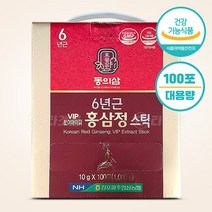 농협 동의삼 6년근 VIP홍삼정스틱 100포 홍삼선물세트(쇼핑백포함)