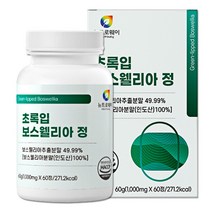 뉴트로웨이 초록입보스웰리아 60정