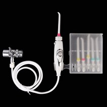 Tackore 수도꼭지 구강 Irrigator 물 치과 Flosser 칫솔 관개 SPA 치아 청소 스위치 제트 가족 치실, CHINA, WHITE