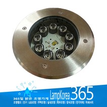 지중등 LK30 18W POWER LED 투사등 유도등 보도블럭설치 포인트조명, 주광색-환하게 밝은 흰빛