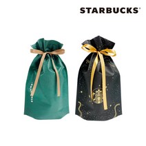 스타벅스 텀블러 선물용 파우치 더스트백 대량 단체선물, 블랙 50매