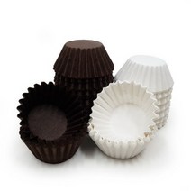 베스톰 SL초콜릿유산지컵 초코 200p + 화이트 200p, 혼합 색상, 23세트