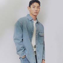 행텐 남성 루즈핏 데님 셔켓 294 10410-020-213-10