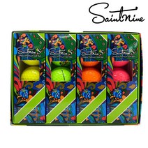 세인트나인 S 컬러볼 3피스 골프공 12개입, 단품, 12개, 12개