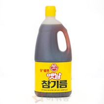 옛날참기름 오뚜기 1.8ℓ, 단품, 단품