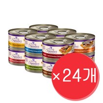 웰니스코어 시그니쳐셀렉트 슈레드 청키 플레이크 고양이주식 습식사료 79g 24개세트, 셀렉트슈레드 닭고기와소고기 79g×24개