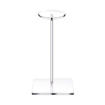 아크릴 모자 디스플레이 스탠드 투명한 저장 쇼핑몰 가발 집단, 30cm