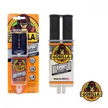 고릴라 다용도 주사기 에폭시 글루 접착제 투명 25ml 3개 풀 접착제 강력접착 본드 순간본드 접착 강력접착제