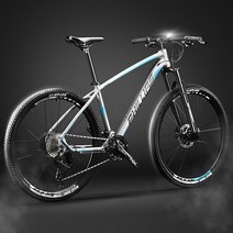 자전거 필립 27.5인치 산악 남성용 및 여성용 알루미늄 합금 프레임 가변 속도 디스크, 26인치, p600 moonlight grey 오일 접시 경, 33 속도
