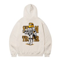UNIQUE LIFE STYLE SoulinSeoul 스트리트패션 남녀공용 미니언즈 스톰트루퍼 일러스트 트렌디 프리미엄 후드티