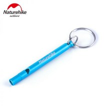 호루라기 야외 전문 비상 휘파람 키 체인 휴대용 시끄러운 필드 장비 NH15A002J, Gray