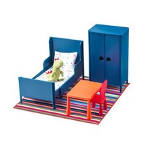 이케아 HUSET 인형가구 침실 인형놀이 인형의집 70292260