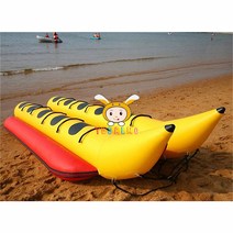 바나나 보트 수상 레저 Nathaniel 디자인 풍선 비행 Towable 더블 레인 물 10 인용