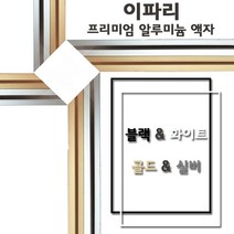 이파리 프리미엄 알루미늄 프레임 인테리어액자 A1 A2 A3 A4 B1 B2 B3 B4, 샴페인골드[5mm]