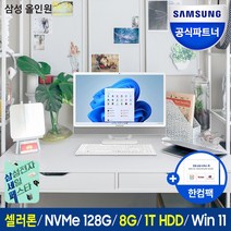삼성전자 올인원 일체형PC DM530ADA-L15AW (셀러론-6305 60.5cm WIN10 Pro RAM 8GB NVMe 128GB + HDD 1TB), 셀러론-6305 RAM 8GB 60.5cm WINDOW10 PRO NVMe 128GB + HDD 1TB