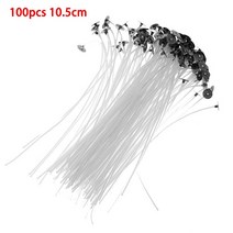 캔들용품 100/200pcs 캔들 위크 스티커 양면 접착 점 촛불 만들기 20mm, 06 100pcs 10.5cm