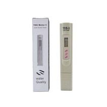 2-in-1 PPM 물 TDS 미터 테스터 마시는 품질 분석기 모니터 필터 빠른 테스트 수족관 수경 농장 TDS-3, water quality tester