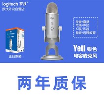 방송용 마이크 컴퓨터 녹음용 기기 강의용 게임용 음향, 실버
