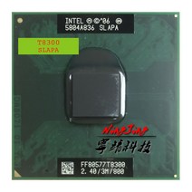 인텔 코어 2 듀오 T8300 SLAPA SLAYQ 2.4 GHz 듀얼 스레드 CPU 프로세서 3M 35W 소켓 P 사용