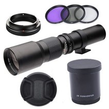 호환 텔레컨버터 익스텐더 콘버터 Lightdow 500mm1000mm f8 수동 망원 단렌즈 2배 컨버터 3pcs 67mm 필터 canon nikon sony pentax, 02 Black_05 M43
