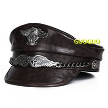 선원 선장 모자 독일 해군모 남녀 진피 앤티크 모터사이클 할레모 봄가을 선장 캡