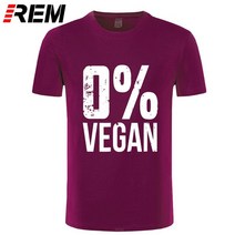 육절기 업소용 절단기 Zero Percent Vegan Funny BBQ 육식 동물 고기 먹는 사람 t 셔츠 남성용 탑 인쇄 Ove, 03 3_06 XXL