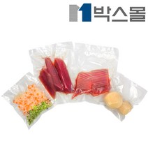 박스몰 식품포장용 나일론 진공봉투포장, 1개, 진공봉투(0.06mm) 18x20 / 100장