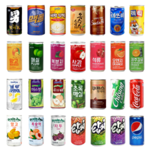 음료수 미니캔 30캔 골라담기 31종 모음 콜라 사이다 레쓰비 썬키스트 게토레이 포카리스웨트, 동원 꿀물 (175ml) X 30캔