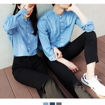할인클럽Wbx49J9Ry2 커플시밀러룩 빅사이즈 헨리넥 청남방 남자셔츠 여자셔츠 빅사이즈셔츠 데님셔츠 여자데님셔츠 남자데님셔츠 커플룩 커플시밀러룩 헨리넥셔츠 청남방 커플청남방 커플셔츠 가을셔츠 가을긴팔셔츠 가을데님셔츠