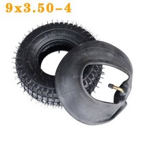 9 인치 9x3.50-4 공압 타이어 9x3.5-4 전기 세발 자전거 노인 전기 Ecooter 9 인치 타이어 전기 스쿠터 타이어, Tubes and tires