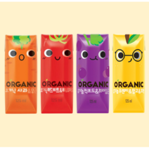 롯데칠성 크니쁘니트니지니 4가지맛 혼합세트 12팩 오가닉 유기농 어린이 아이 주스 간식, 7.쁘니트니(쁘니6개+트니6개=12개)