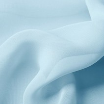 데코탑 칼라쉬폰19색 하이멀티 쉬폰 원단 천 대폭, 하늘