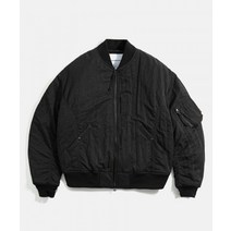 ESPIONAGE Airflow Nylon fabric MA-1 Jacket Black