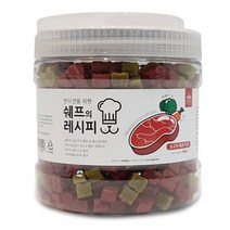 쉐프의레시피 대용량 황태트릿 800g / 락토바실러스 유산균(루테리)이 함유된 쫄깃한 육포 강아지 간식 대용량, 소고기