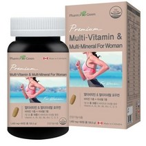 캐나다 수용성 멀티 비타민 종합 미네랄 포맨 포우먼 영양제 1450mg x 90정, 04. 멀티비타민 포우먼 -2개