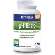 미국직구 Enzymedica pH-Basic 및 pH 밸런스를 효소 120캡슐(FFP), 수량, 상세참조