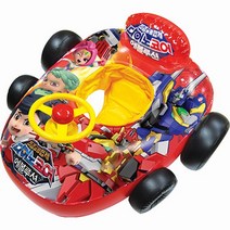 위니코니 미키마우스 미니마우스 팬콧 폴리 뽀로로 핑크퐁 캐릭터 아기 파라솔 보행기튜브, 23.다이노코어 자동차 쿠션보행기