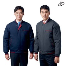 경신코리아 겨울 남자 작업복 상의 점퍼 자켓 잠바 근무복 방한복 정비복, KSK-11(회색)