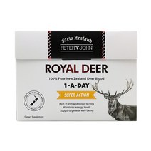 뉴질랜드 피터앤존 녹혈 사슴피 로얄디어 원어데이 450mg 200캡슐 2팩