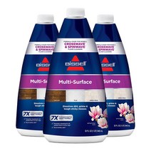 비쎌 Multi Surface 크로스 웨이브 스핀 웨이브 바닥 클리너 946ml 3개