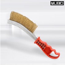 보니테디 철브러쉬 이태리솔 철솔 와이어브러쉬 쇠솔브러쉬 쇠브러쉬 주방철솔 석쇠브러쉬 쇠솔 녹제거 불판, 이태리솔(빨강) 1개
