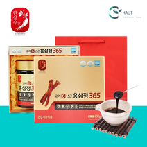 한삼수 고려6년근 홍삼정365 진액 농축액 발효 사포닌 부모님 선물세트