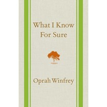 What I Know For Sure [Hardcover]