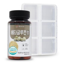 베타글루칸정 600mg x 90정 국산효모 HACCP 인증제품, 1개